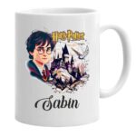 Cana personalizata, Alba, Harry Potter, 350 ml, CDUV053 - imagine 2