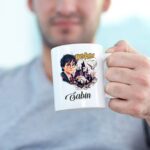 Cana personalizata, Alba, Harry Potter, 350 ml, CDUV053 - imagine 3