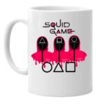 Cana personalizata, Alba, Squid Games, 350 ml, CDUV058 - imagine 2