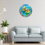 Ceas Disney, Minioni, Lemn, CSDUV116 - imagine 2