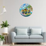 Ceas Disney, Minioni, Lemn, CSDUV117 - imagine 2