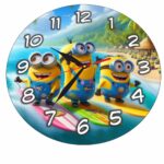 Ceas Disney, Minioni, Lemn, CSDUV117 - imagine 5