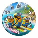 Ceas Disney, Minioni, Lemn, CSDUV117 - imagine 4