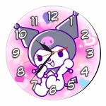 Ceas Disney, Kuromi, Lemn, CSDUV122 - imagine 2