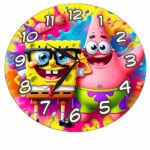 Ceas Disney SpongeBob, Lemn, CSDUV125 - imagine 5