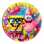 Ceas Disney SpongeBob, Lemn, CSDUV125 - imagine 4