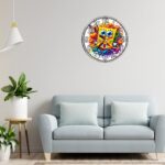 Ceas Disney SpongeBob, Lemn, CSDUV129 - imagine 2