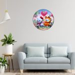 Ceas Disney Hello Kitty, Garfield, Lemn, 40 cm, CSDUV138 - imagine 2