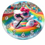 Ceas Disney Hello Kitty, Lemn,CSDUV139 - imagine 5