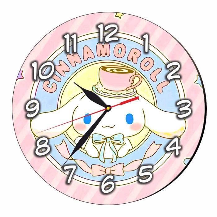 Ceas Disney Cinnamoroll, Lemn, 40 cm, CSDUV144 - imagine 4