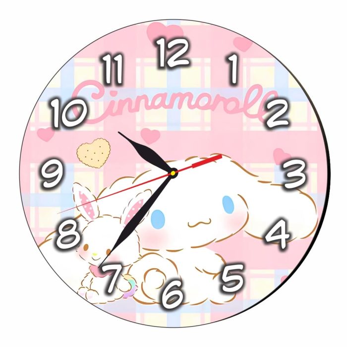 Ceas Disney Cinnamoroll, Lemn, 40 cm, CSDUV147 - imagine 1