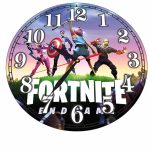 Ceas Disney Fortnite, Lemn, 40 cm, CSDUV157 - imagine 5