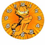 Ceas Disney Garfield, Lemn, 40 cm, CSDUV164 - imagine 5