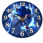 Ceas Disney Sonic, Lemn, 40 cm, CSDUV168 - imagine 5