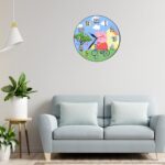 Ceas Disney Peppa Pig, Lemn, CSDUV178 - imagine 2