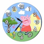 Ceas Disney Peppa Pig, Lemn, CSDUV178 - imagine 4