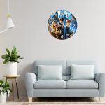 Ceas Harry Potter, Lemn, 40 cm, CSDUV186 - imagine 2