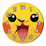 Ceas Pikachu, Pokemon, Lemn, CSDUV194 - imagine 4
