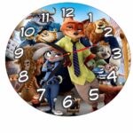 Ceas Zootopia, Lemn, CSDUV199 - imagine 5