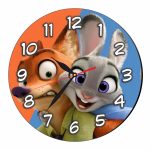 Ceas Zootopia, Lemn, CSDUV200 - imagine 4