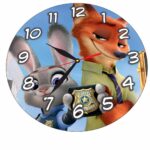 Ceas Zootopia, Lemn, CSDUV201 - imagine 5