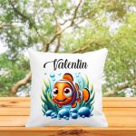 Perna personalizata cu nume, Gradinita, Nemo, 40x40 cm, PGR070 - imagine 3