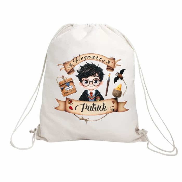 Rucsac personalizat cu nume, Gradinita, Harry Potter, 43x34 cm, RGR059 - imagine 1