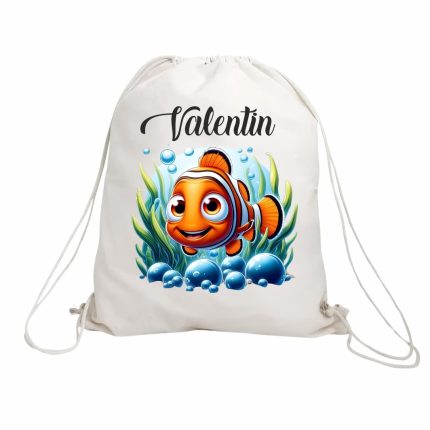 Rucsac personalizat cu nume, Gradinita, Nemo, 43x34 cm, RGR070