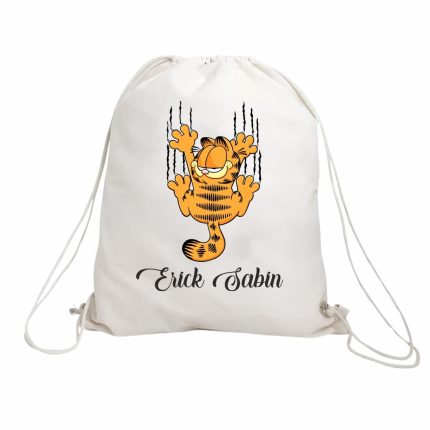 Rucsac personalizat cu nume, Gradinita, Garfield, 43x34 cm, RGR072