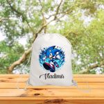 Rucsac personalizat cu nume, Gradinita, Sonic, 43x34 cm, RGR108 - imagine 3