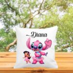 perna copii personalizata stitch roz