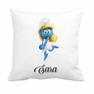 perna copii personalizata strumfita albastra