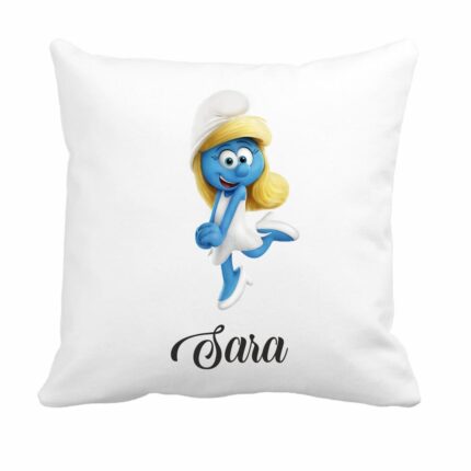 perna copii personalizata strumfita albastra