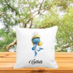 perna copii personalizata strumfita albastra