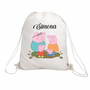 rucsac copii personalizat familia peppa pig