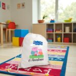 rucsac copii personalizat peppa pig familie