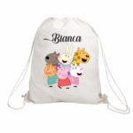rucsac copii personalizat peppa pig prieteni