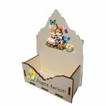 Cutie Aranjamente Florale, Lemn, Paste, CAPUV009 - imagine 2