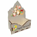 Cutie Aranjamente Florale, Lemn, Paste, CAPUV010 - imagine 3
