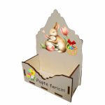 Cutie Aranjamente Florale, Lemn, Paste, CAPUV010 - imagine 2