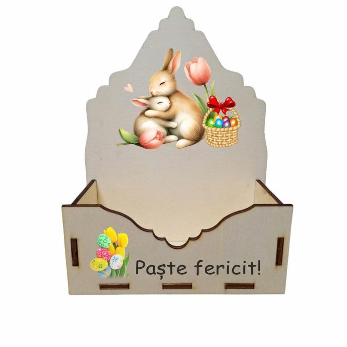Cutie Aranjamente Florale, Lemn, Paste, CAPUV010 - imagine 1