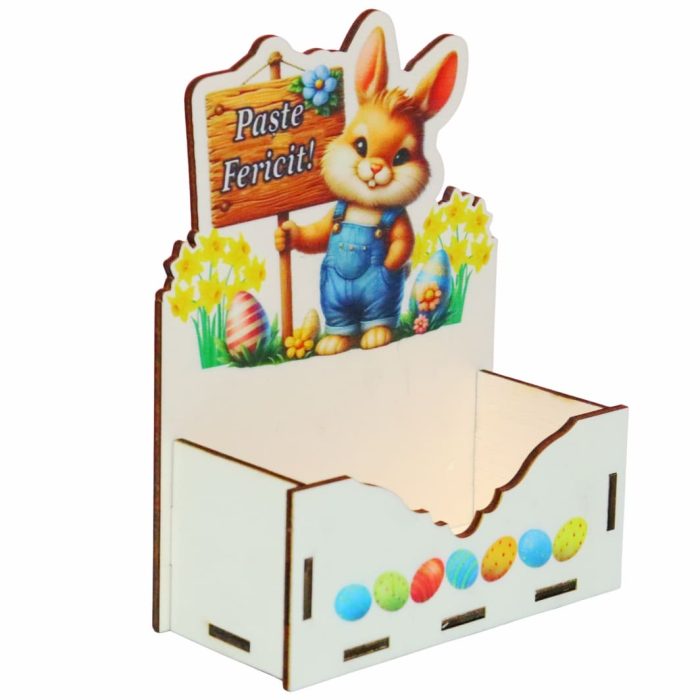 Cutie Aranjamente Florale, Lemn, Paste, CAPUV011 - imagine 3