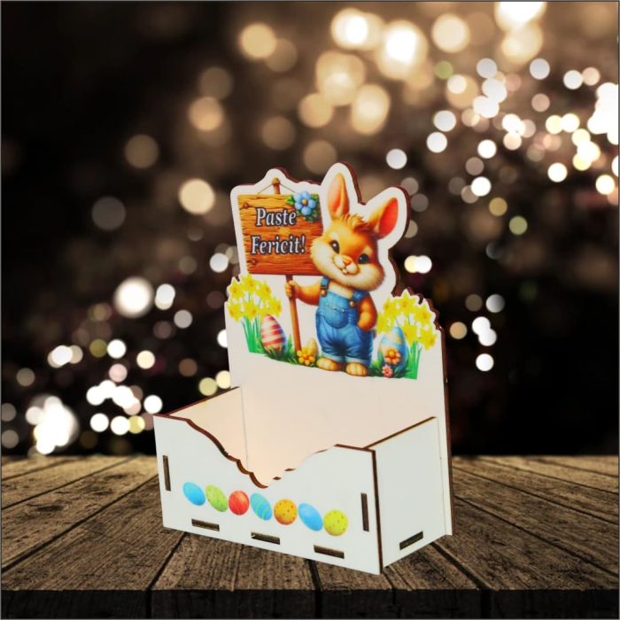 Cutie Aranjamente Florale, Lemn, Paste, CAPUV011 - imagine 5
