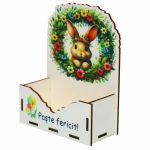 Cutie Aranjamente Florale, Lemn, Paste, CAPUV012 - imagine 2