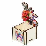 Cutie Mini, Lemn, Paste, Multicolor, 13,5x7,6 cm, CAPUV013 - imagine 3