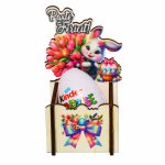 Cutie Mini, Lemn, Paste, Multicolor, 13,5x7,6 cm, CAPUV013 - imagine 2
