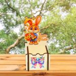 Cutie Mini, Lemn, Paste, Multicolor, 14x7 cm, CAPUV016 - imagine 5