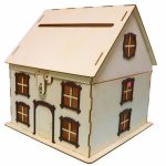 Cutie Dar, Tip Casa, Lemn, 30x30 cm, CDN007 - imagine 4