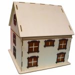 Cutie Dar, Tip Casa, Lemn, 30x30 cm, CDN007 - imagine 5