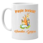 Cana personalizata, Paste, Alba, 350 ml, CNPUV004